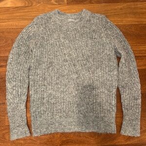 COS Women’s Heathered Gray Crewneck Sweater